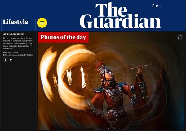 Фото с фестиваля в Актау вошло в топ британского издания The Guardian