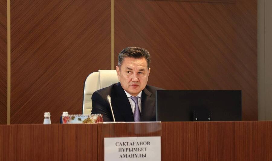 Аким области Нурымбет Сактаганов