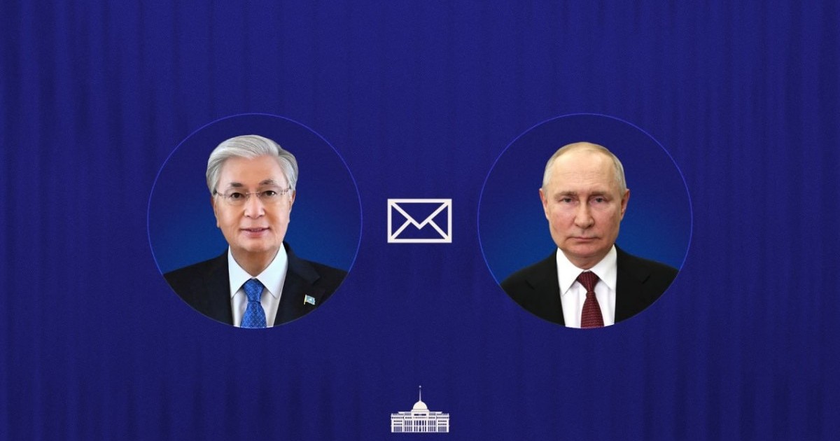 Глава государства направил поздравительную телеграмму Владимиру Путину