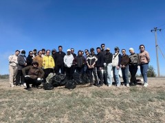 Более 100 тонн мусора вывезли во время субботника в области Ұлытау