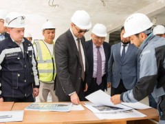 Руслан Өскенәлі проверил реализацию ключевых социальных проектов в Жезказгане