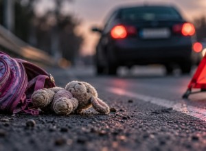 В Алматинской области задержали водителя, сбившего двух детей