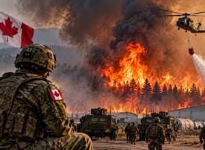 Четверо военных погибли при масштабном пожаре на базе в Канаде
