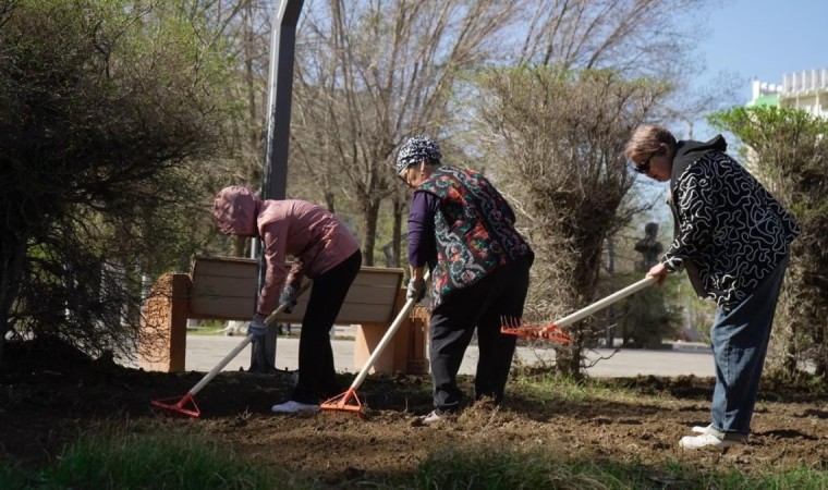 В области Ұлытау прошёл общеобластной субботник в рамках экологической акции «Таза Қазақстан»