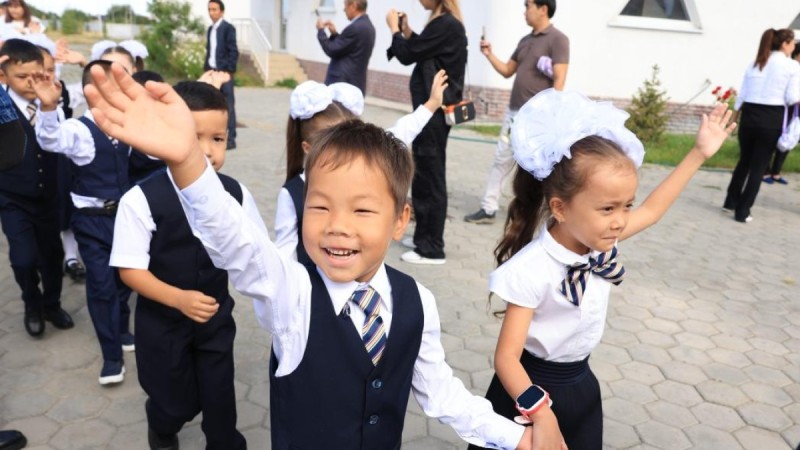 70% первоклашек выбрали казахский язык обучения в школе
