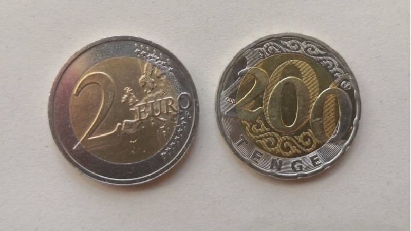 Евро впервые перешагнул через отметку в 600 тенге