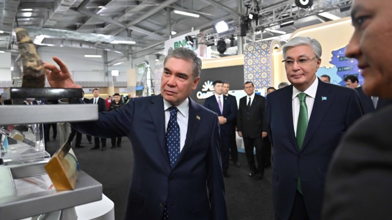 Завершился визит Бердымухамедова в Казахстан