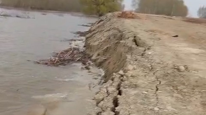 Ситуация с паводком в СКО остается критической