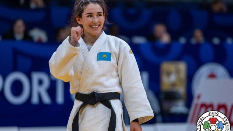 Абиба Абужакынова завоевала "бронзу" на Grand Slam по дзюдо