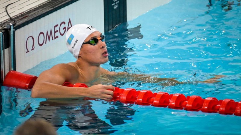 Адильбек Мусин обновил рекорд Казахстана по плаванию