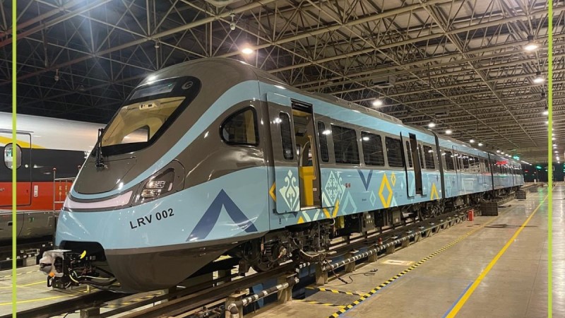 Первые беспилотные поезда для LRT прибудут в Астану в июне