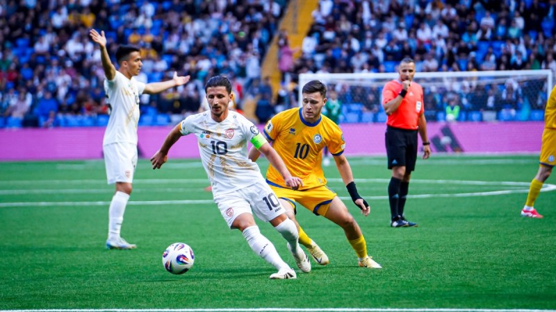 Казахстан проиграл Северной Македонии в отборе на ЧМ-2026