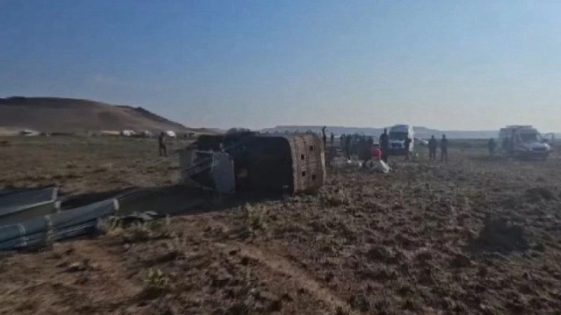 Два воздушных шара с туристами упали в Турции