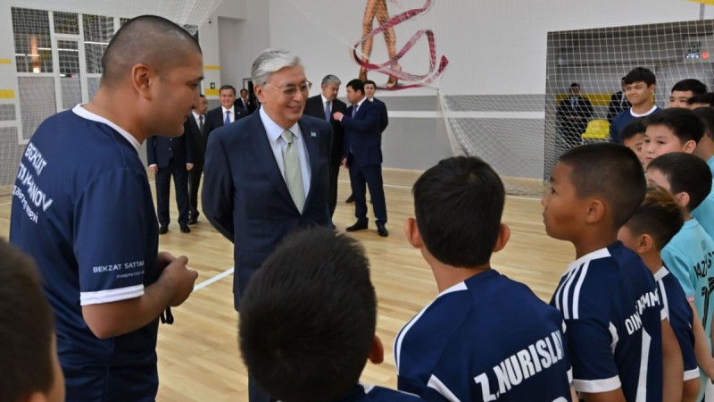 Внук Токаева играет в футбол, его амплуа – голкипер