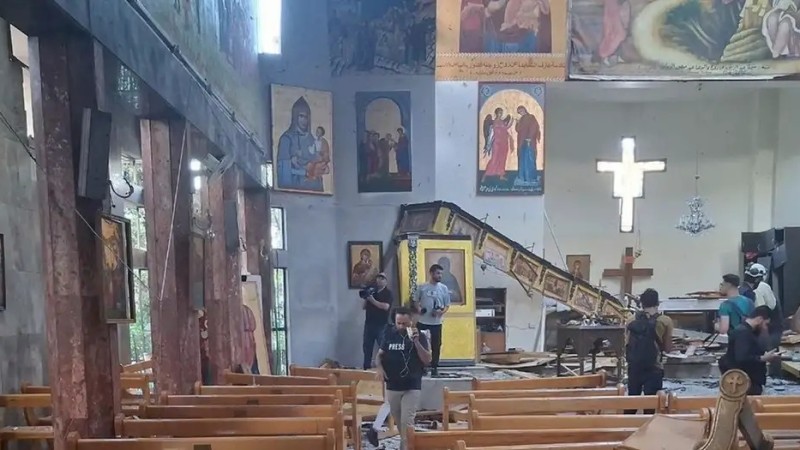 При теракте в церкви в Дамаске погибли не менее 20 человек