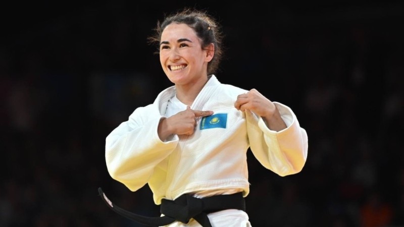Абиба Абужакынова поднялась в мировом рейтинге по дзюдо