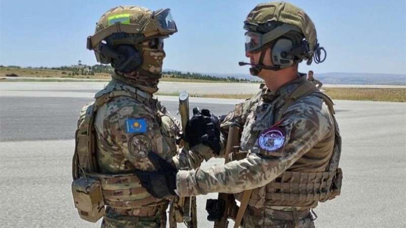 Казахстанские бойцы участвуют в международных учениях спецназа в Турции