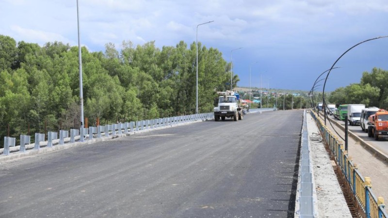 Новый мост через реку Илек открывается в Актобе