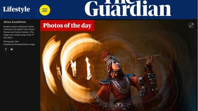 Фото с фестиваля в Актау вошло в топ британского издания The Guardian