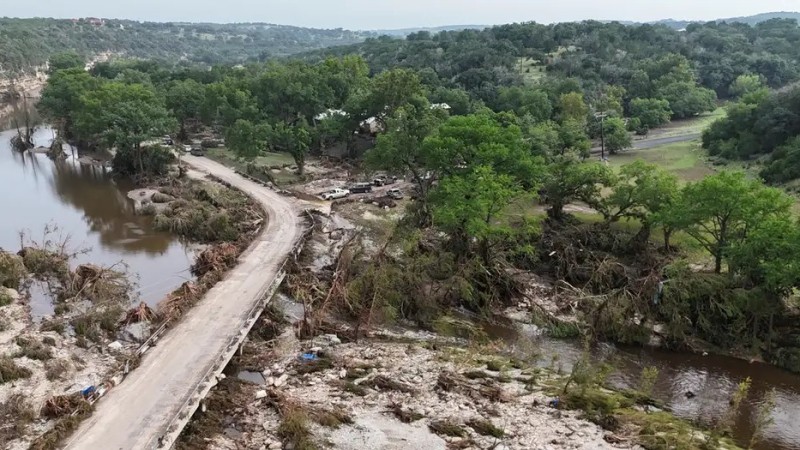 Число жертв наводнения в Техасе возросло до 78 человек