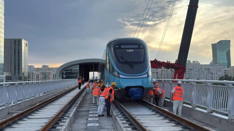Строительство LRT: участок проспекта Кабанбай батыра частично перекроют