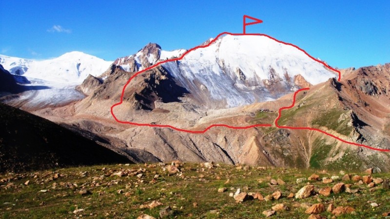 Тело пропавшего в горах 20-летнего казахстанца обнаружено на пике Молодёжный