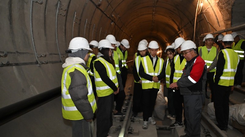 От чертежа до станции: студенты увидели, как строится метро Алматы