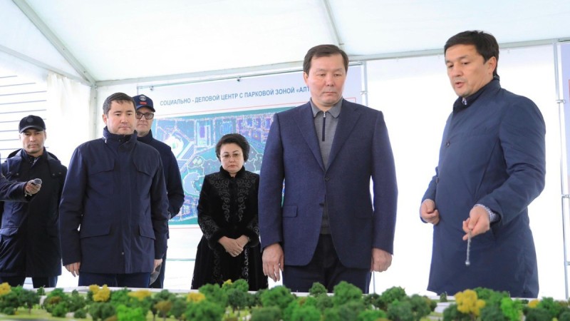 Три новых символа Актобе: началось строительство театра, стадиона и спорткомплекса