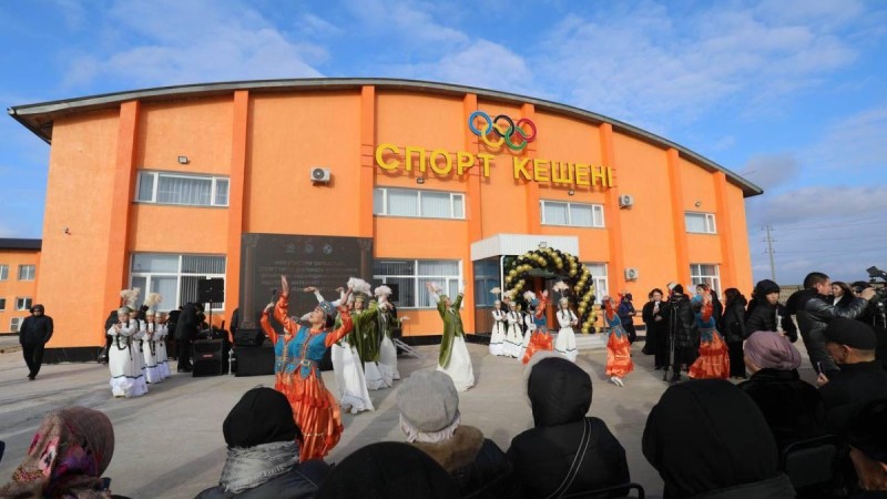 В Мангистау впервые открылся школа-интернат колледж для одарённых в сфере спорта детей