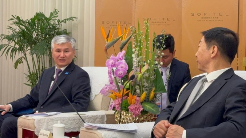 Аким области Ұлытау Дастан Рыспеков провёл ряд встреч с руководством провинции Шэньси и лидерами индустрии КНР