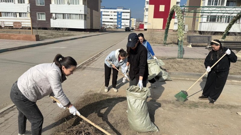 «Таза өлке – таза жер»: в области Ұлытау прошла масштабная экологическая акция