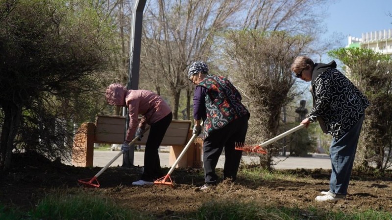 В области Ұлытау прошёл общеобластной субботник в рамках экологической акции «Таза Қазақстан»