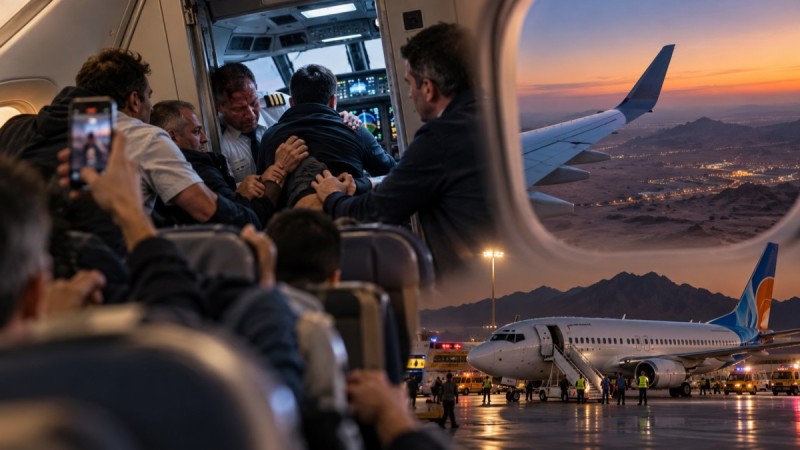 "Мы взяли ситуацию под контроль": что произошло на борту Flydubai, летевшего в Израиль.