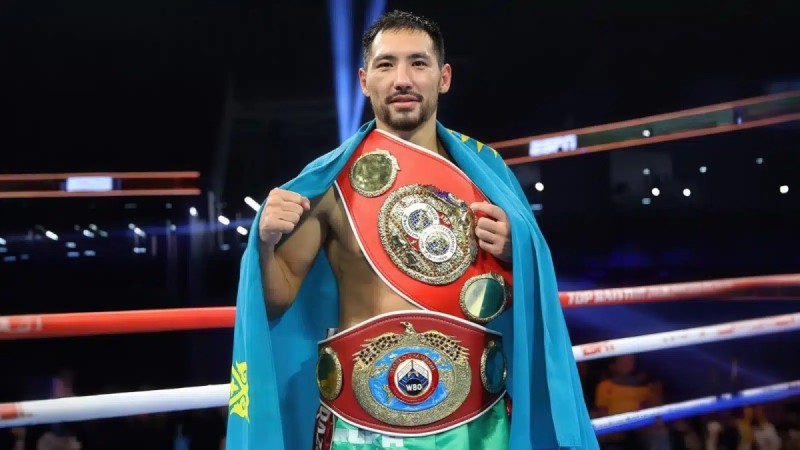 Жанибек Алимханулы получил шанс завоевать второй чемпионский пояс: WBO подтвердила титульный бой