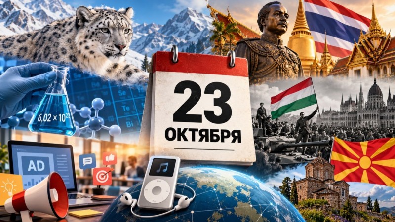 23 октября: какие праздники и памятные даты отмечают в Казахстане и мире
