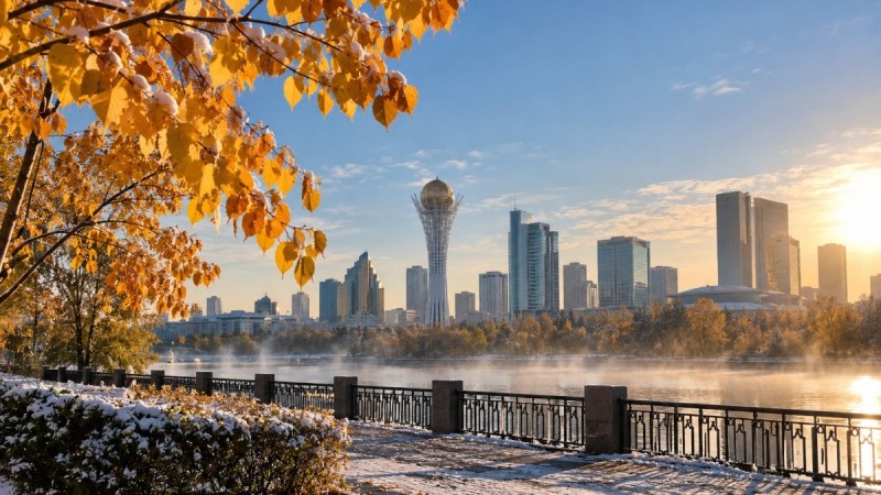 Потепление до +20°C и ночные заморозки: прогноз погоды в Казахстане на 28 октября