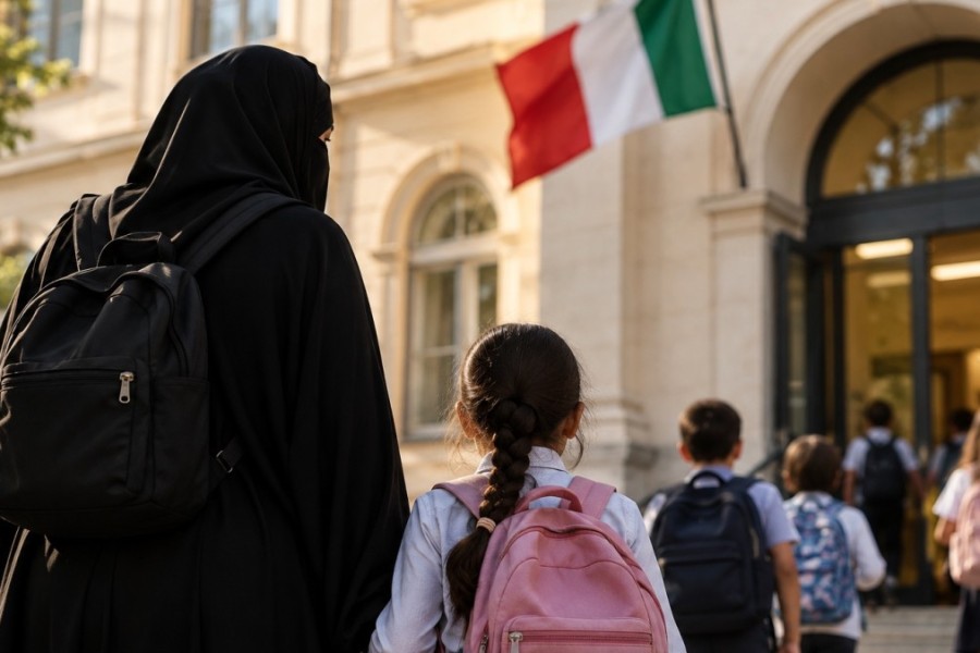 В Италии хотят ограничить число иностранных учеников и запретить бурку в школах