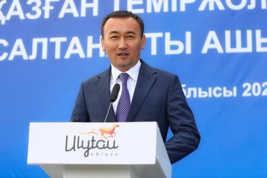 В области Ұлытау за один день открыли четыре железнодорожных вокзала