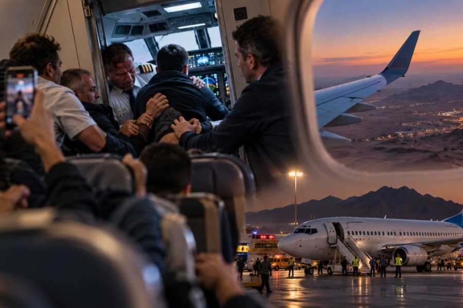 "Мы взяли ситуацию под контроль": что произошло на борту Flydubai, летевшего в Израиль.
